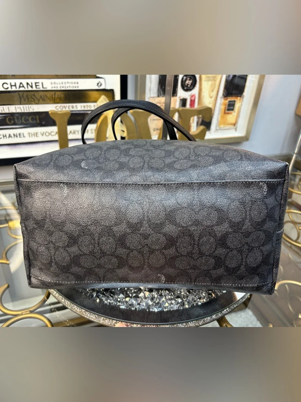 Coach 2014 Ward Signature Tote Bag EUC